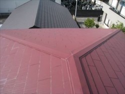 工事前の屋根