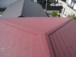 工事前の屋根