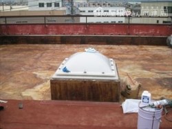 施工前防水層撤去