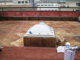 施工前防水層撤去