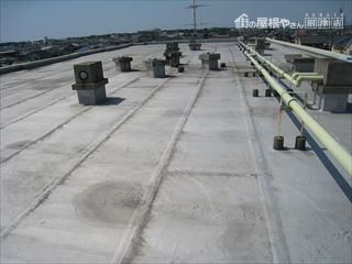 マンション屋上施工前
