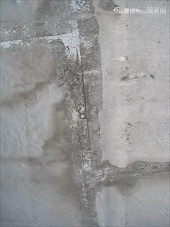 防水シート亀裂