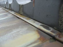 銅板接合部分