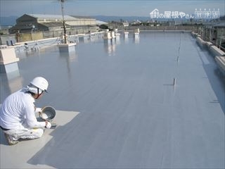 マンション屋上防水塗装