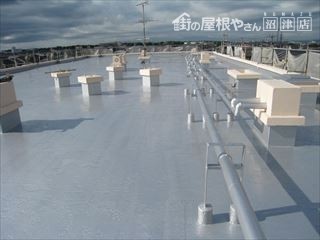屋上塗装完成