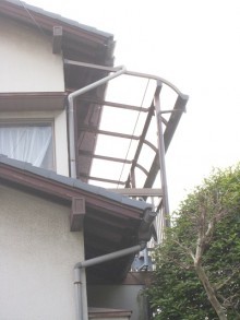 テラス屋根取付