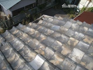 瓦の劣化