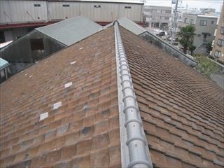 施工後の屋根