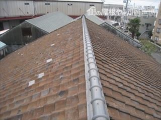 施工後の屋根