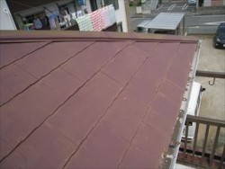 施工前の屋根