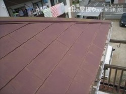 施工前の屋根