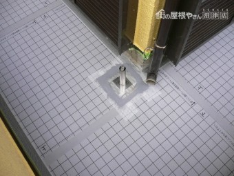 三島市ベランダドレン