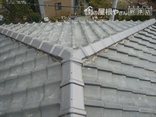 棟瓦復旧