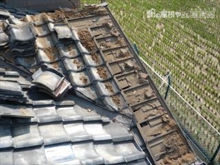 富士市瓦改修瓦撤去