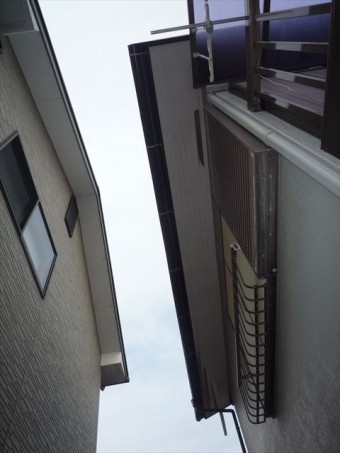 沼津市軒天ベニヤ剥がれ