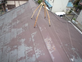 賃貸アパート屋根屋根現調