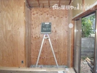 耐震工事で構造合板
