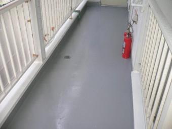 熱海市アパート防塵塗装