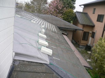 平屋雨漏り