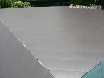 横暖ルーフ葺き