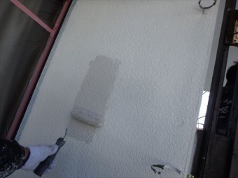長泉町平屋中塗り塗布