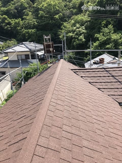 沼津市セネター重ね葺き