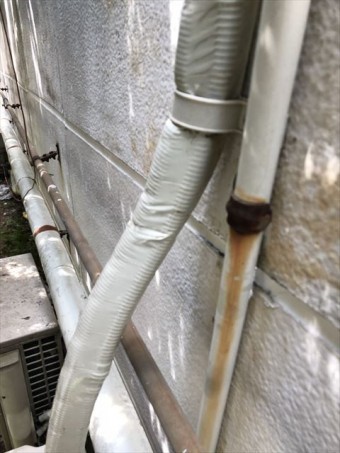 函南町雨樋金具さび