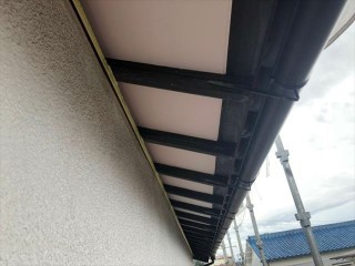 三島市軒天施工後