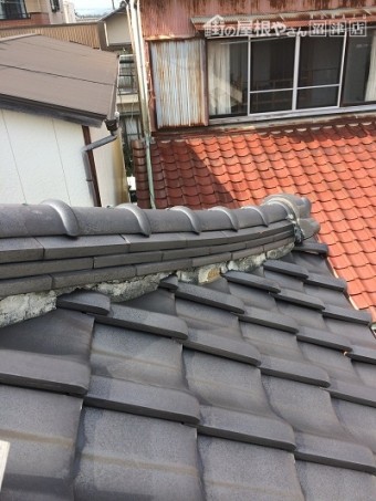 しっくい劣化