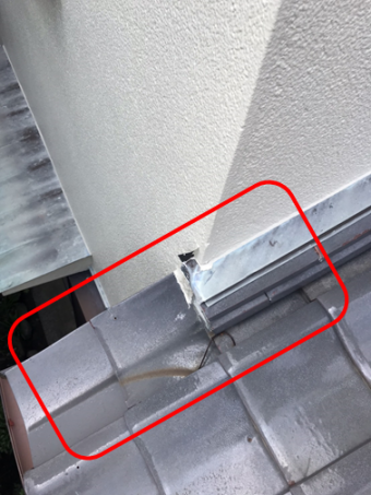沼津市雨漏り捨て谷
