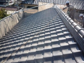 沼津市 瓦屋根葺き替え