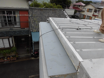 三島市雨漏り補修完工