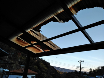 函南町台風波板