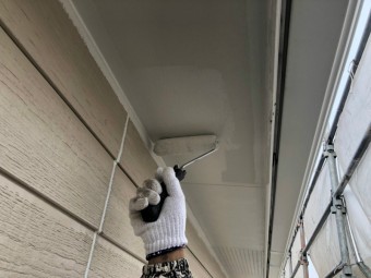 沼津市軒下外壁塗装