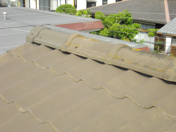三島市雨漏り大棟取り直し