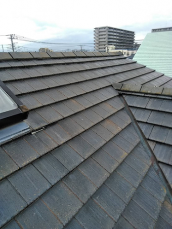 清水町セメント瓦屋根