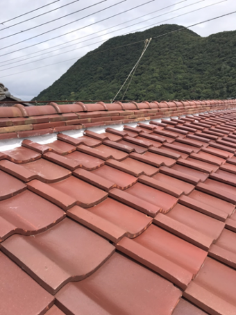 沼津漆喰補修施工後
