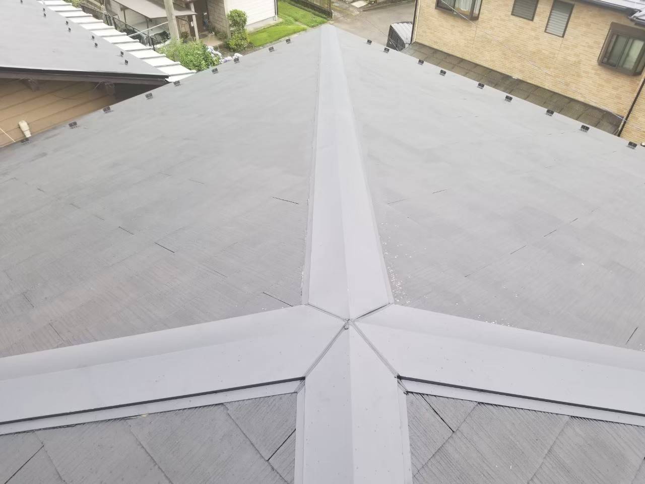 御殿場市 屋根の棟板金取り替え工事を行ったＯ様の声