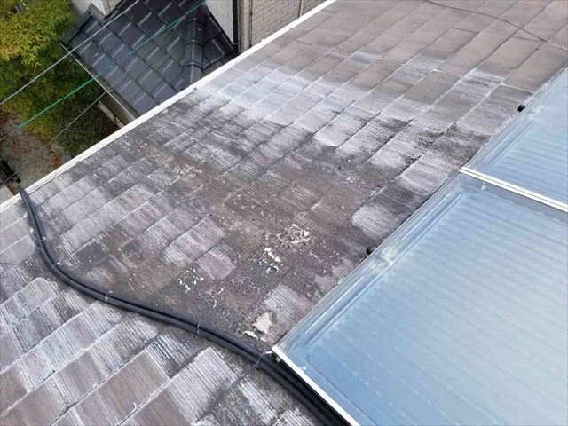 裾野市屋根塗装現地調査