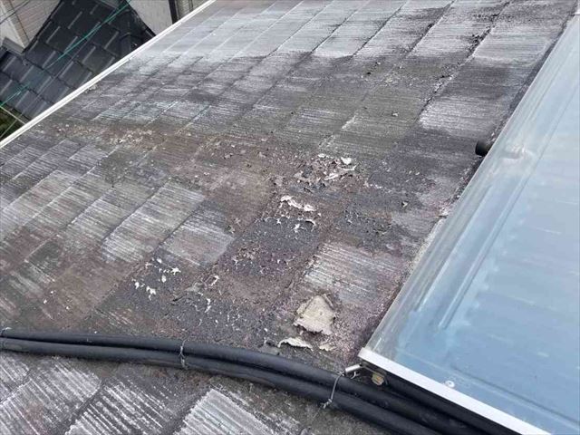 裾野市屋根塗装現地調査