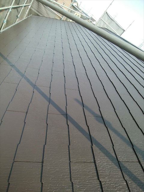 長泉町屋根塗装完成