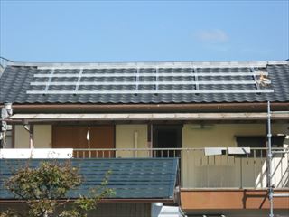 太陽光発電設置