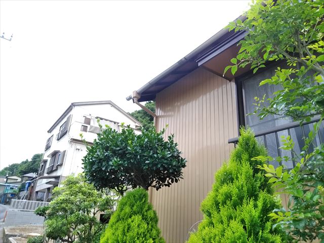 函南町 雨樋から水漏れ発生！築40年の住宅で雨樋交換をご提案しました