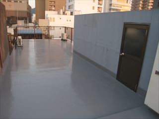 屋上ウレタン防水塗装