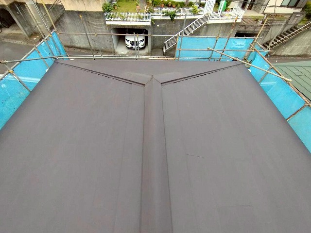 屋根リフォーム完成