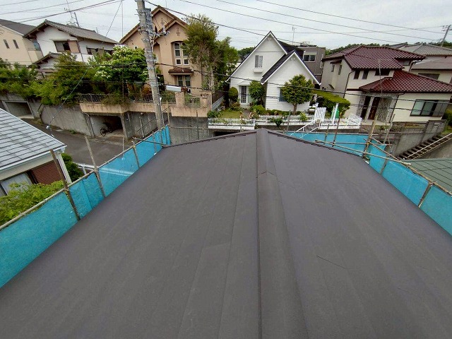 屋根リフォーム完了