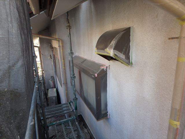 三島市外壁塗装前の状況