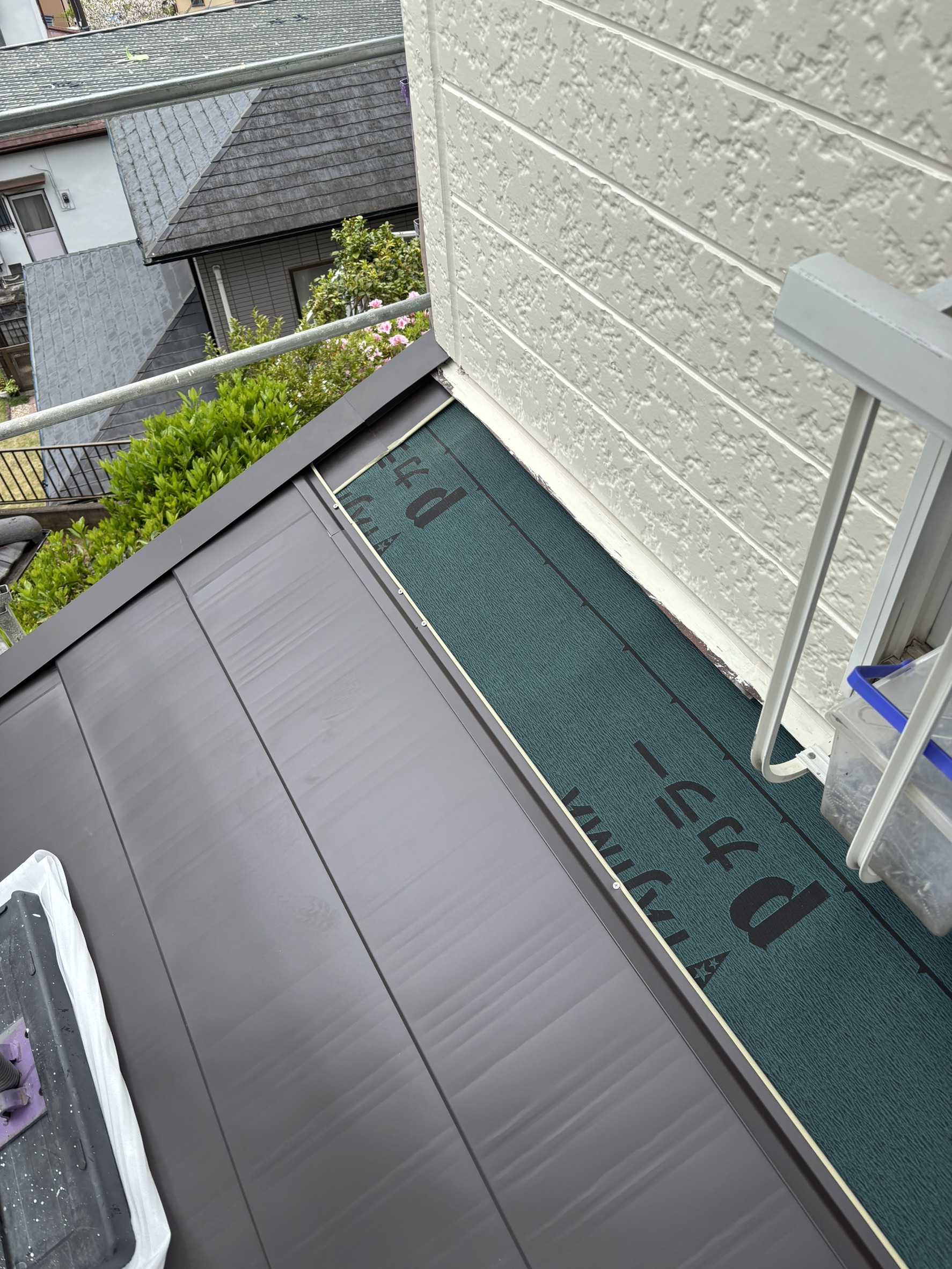 ガルバリウム設置