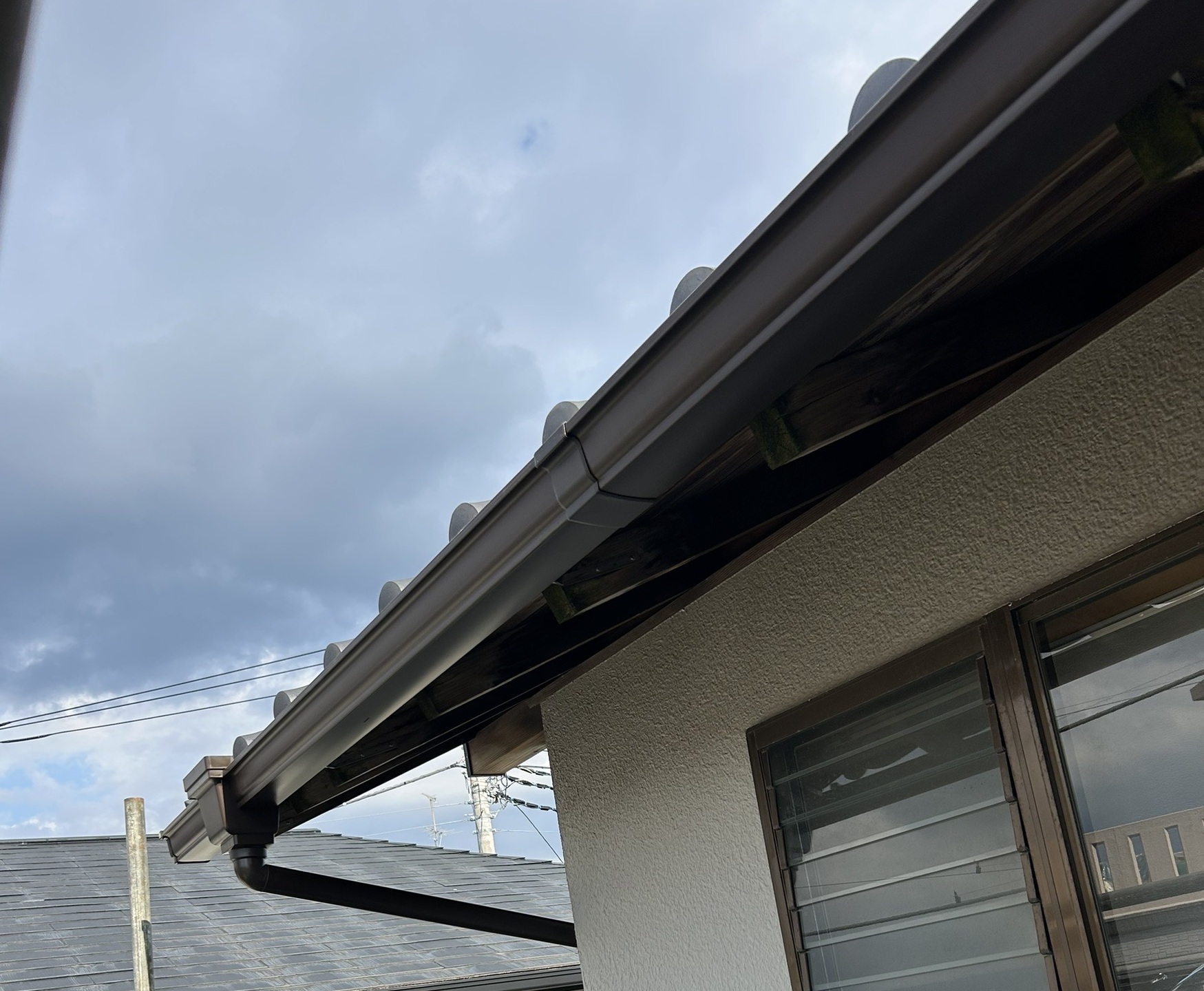 雨樋施工後