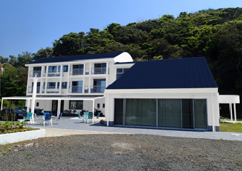 ブルー屋根のカラーシュミレーション
